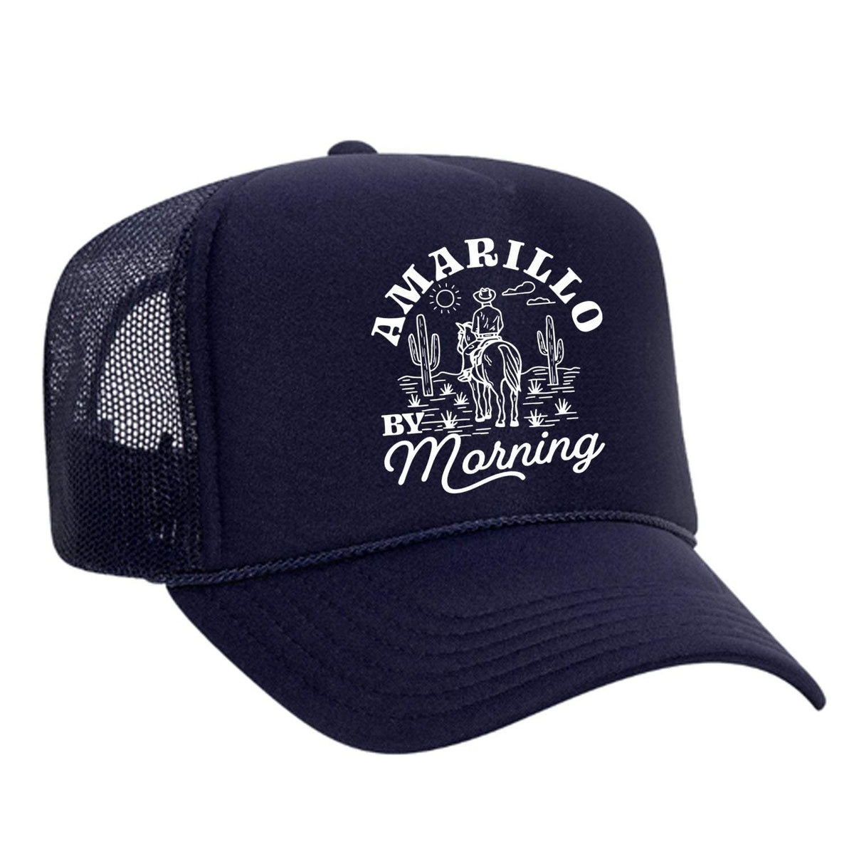 Amarillo By Morning Foam Trucker Hat - Navy