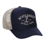 Never Shoot With Your Drinkin' Hand Foam Trucker Hat