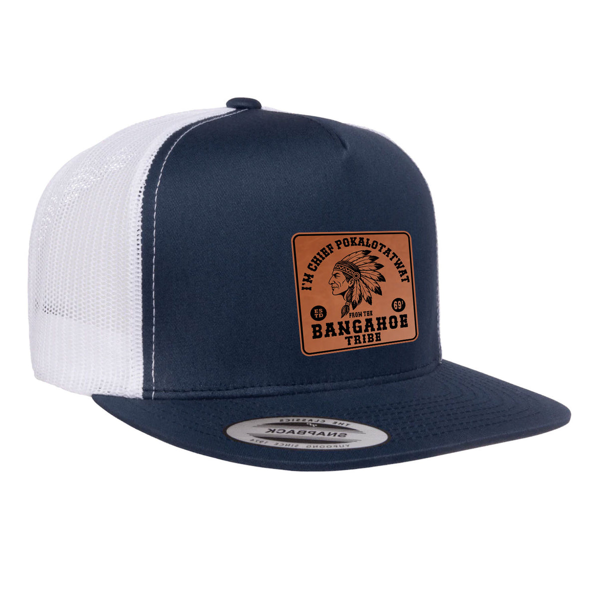 Chief Pokalotatwat Flat Bill Hat