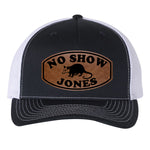 No Show Jones Leather Patch Hat