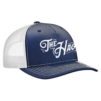 The Hag Classic Trucker Hat - Navy / White