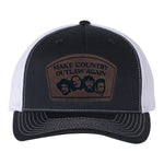 Make Country Outlaw Again Leather Patch Hat