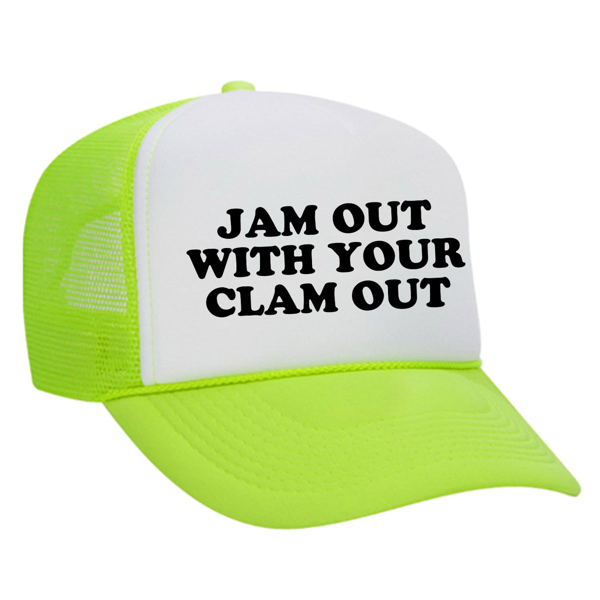Neon Green / White