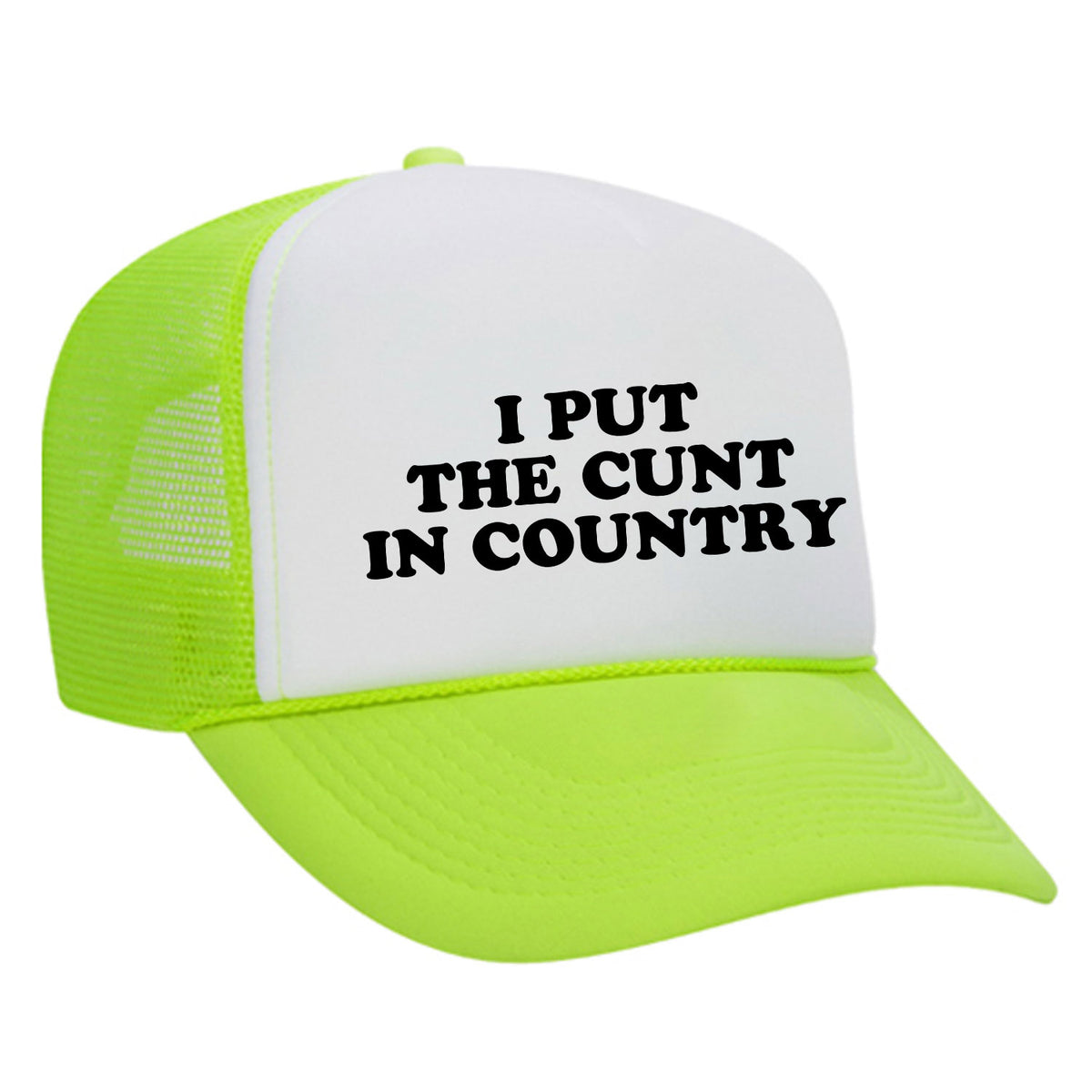 Neon Green / White