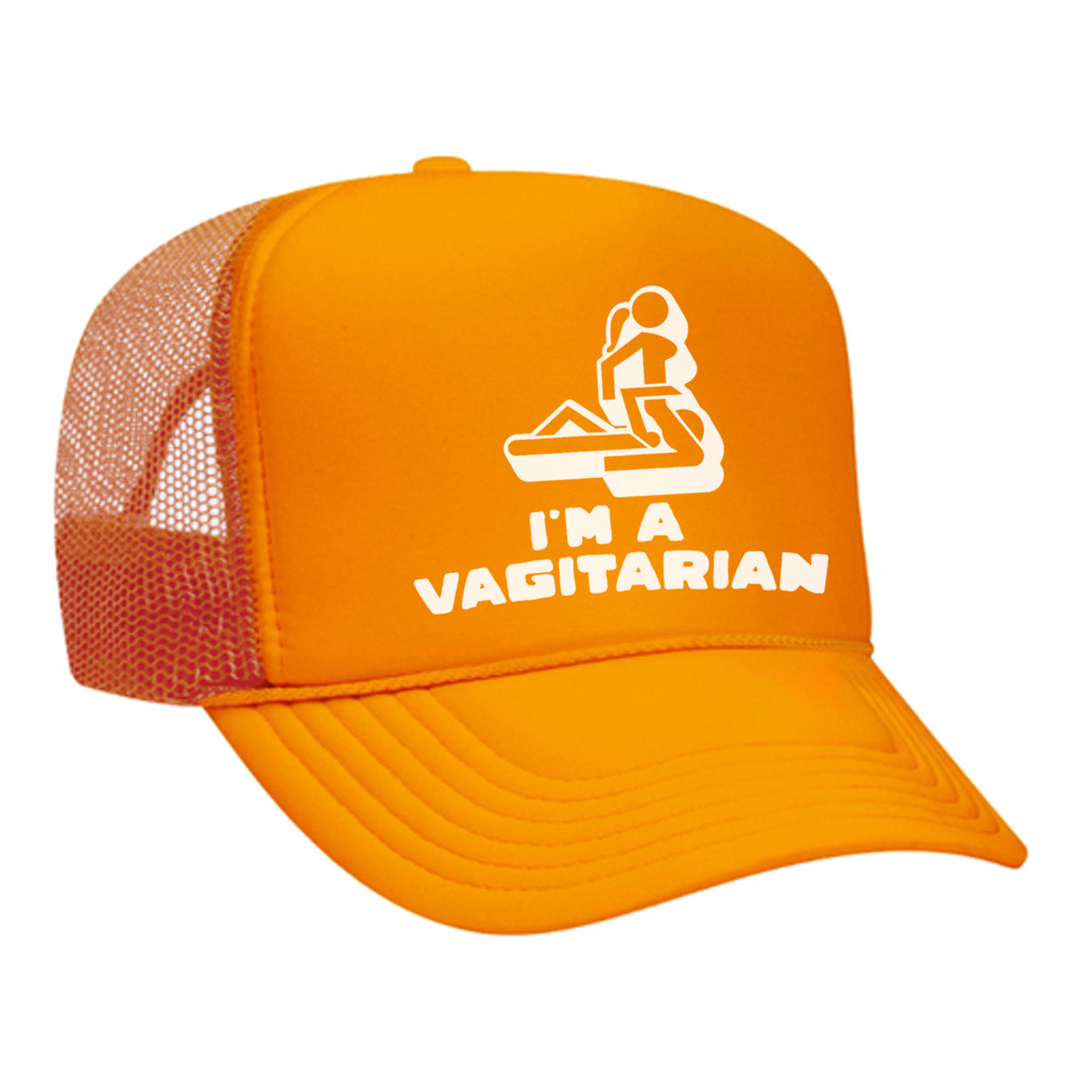 I'm A Vagitarian Foam Trucker Hat