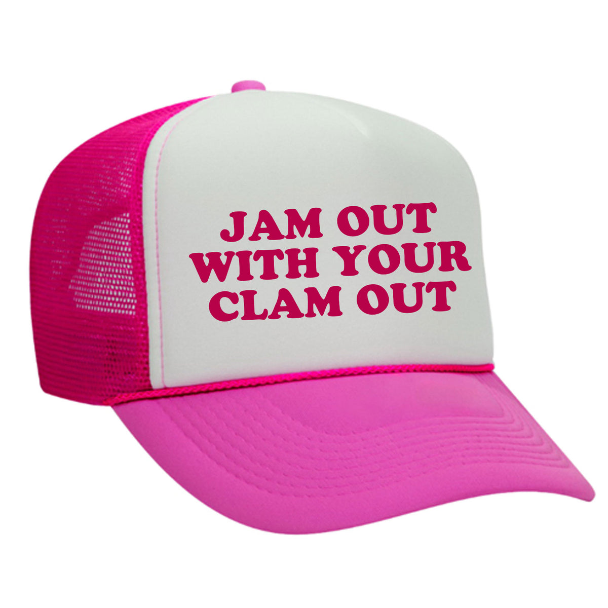 Neon Pink / White