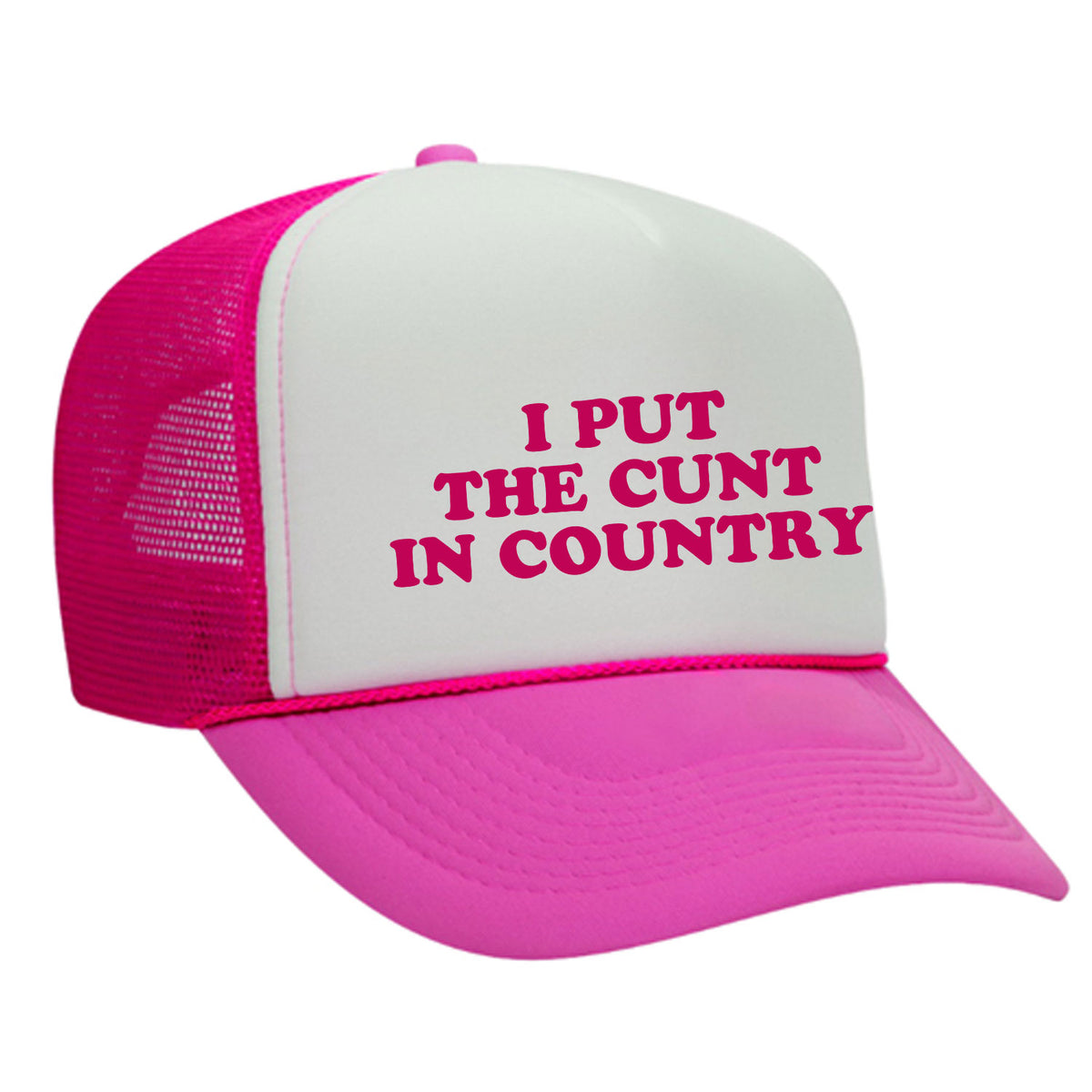 Neon Pink / White