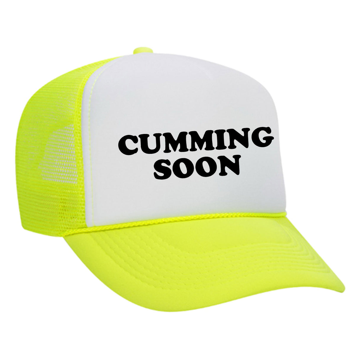 Neon Yellow / White