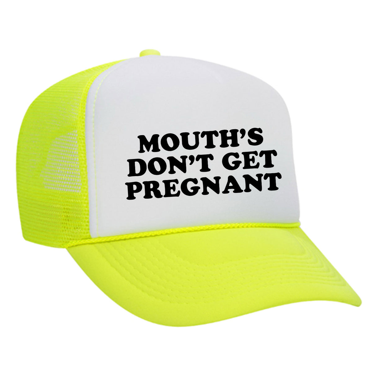 Neon Yellow / White