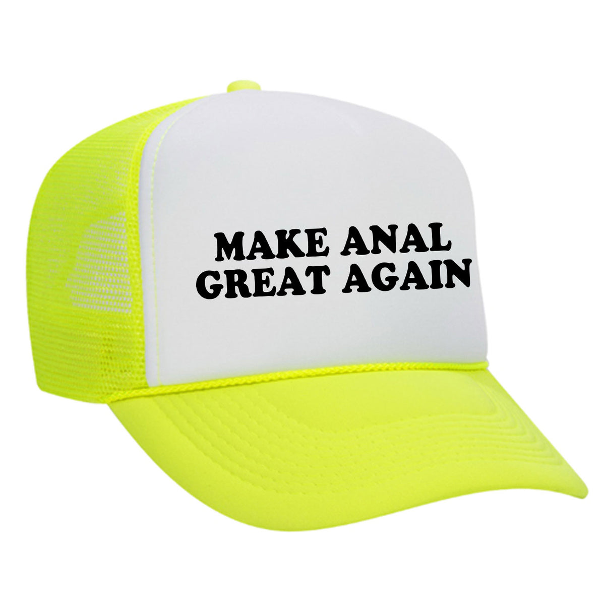 Neon Yellow / White