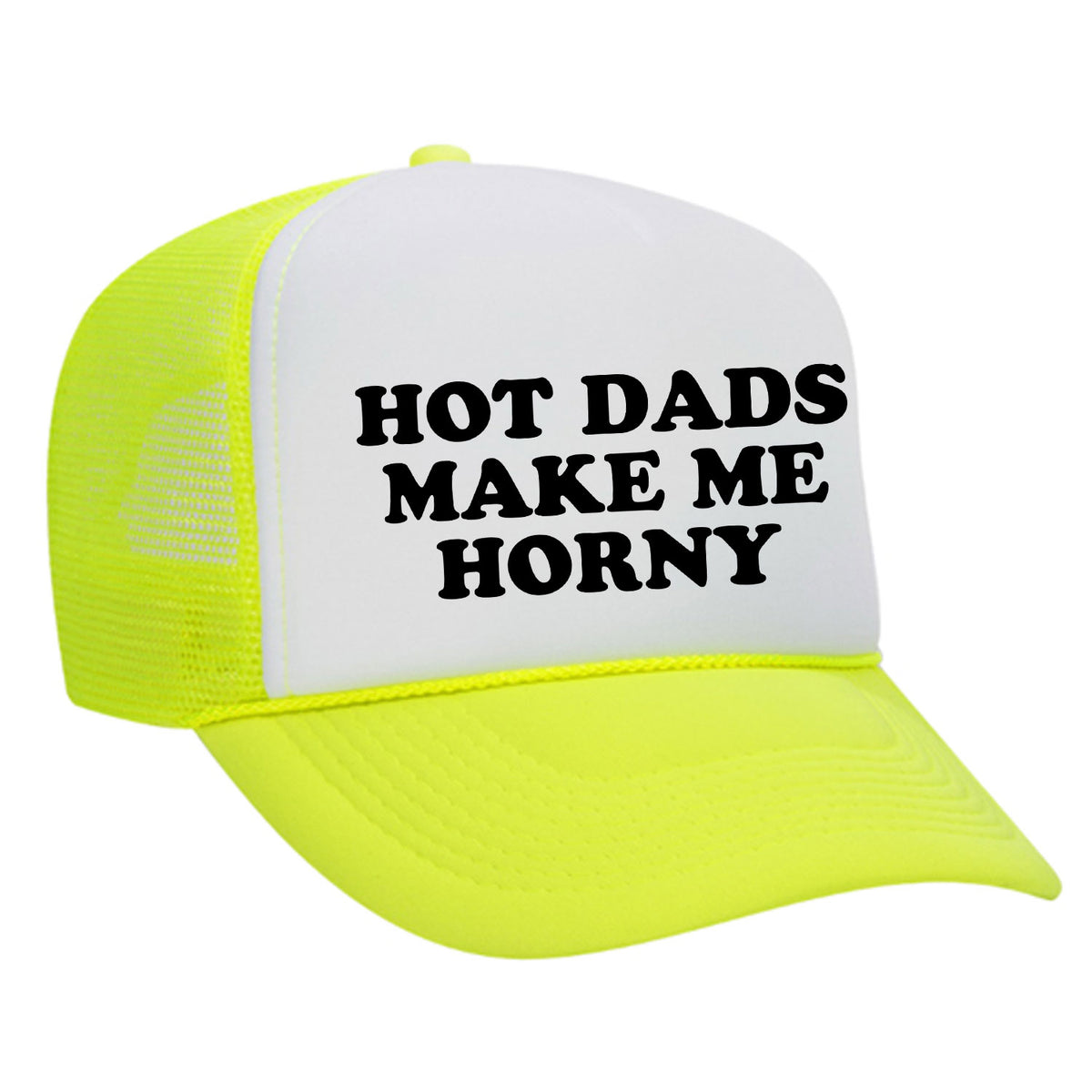 Neon Yellow / White