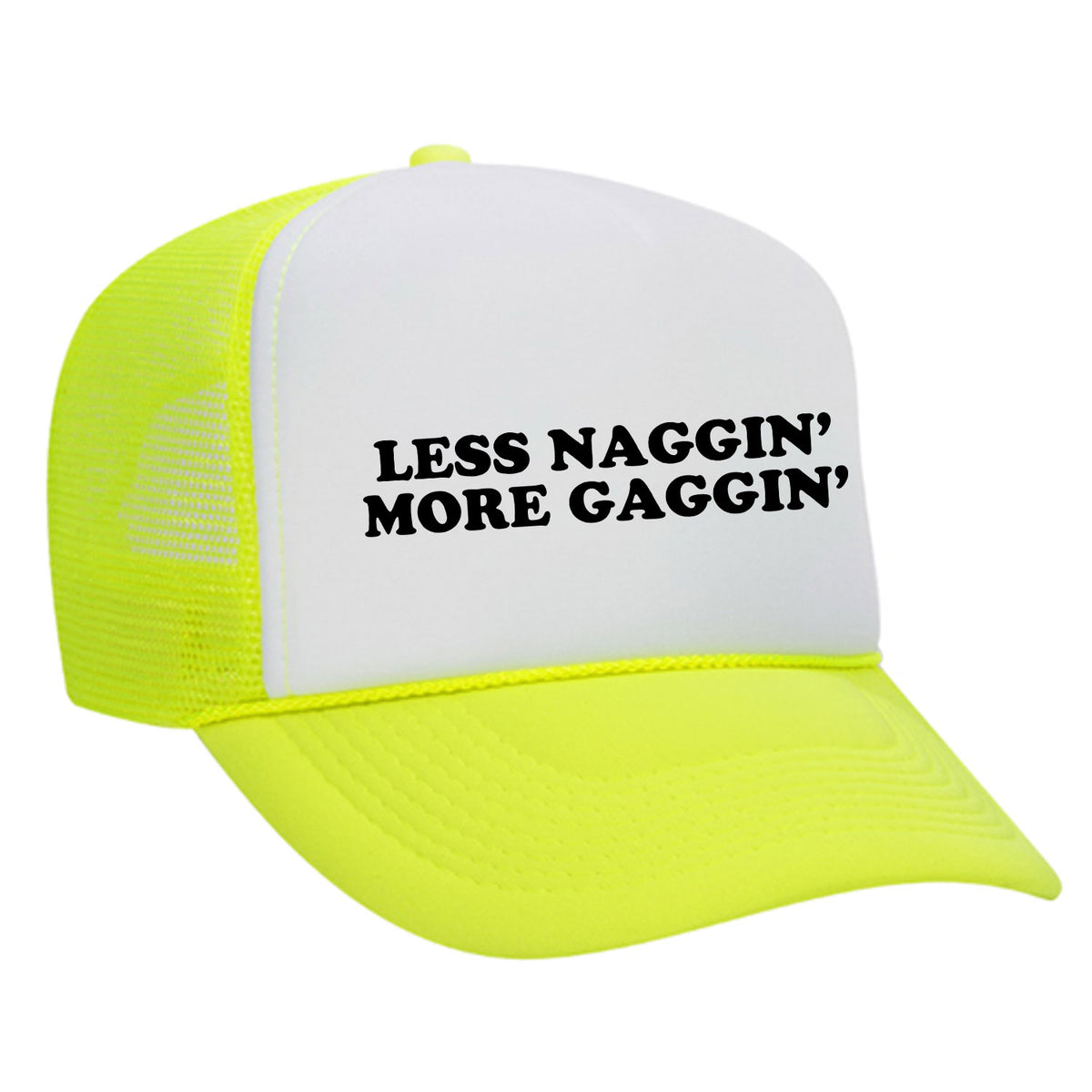 Neon Yellow / White