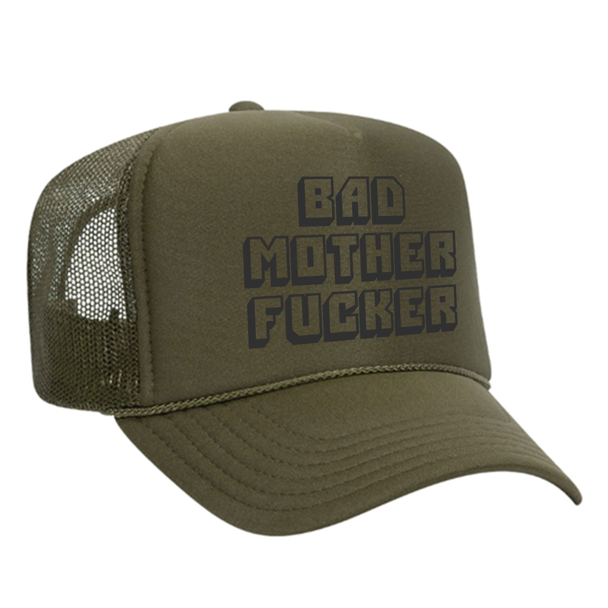 Bad M'Fer Foam Trucker Hat