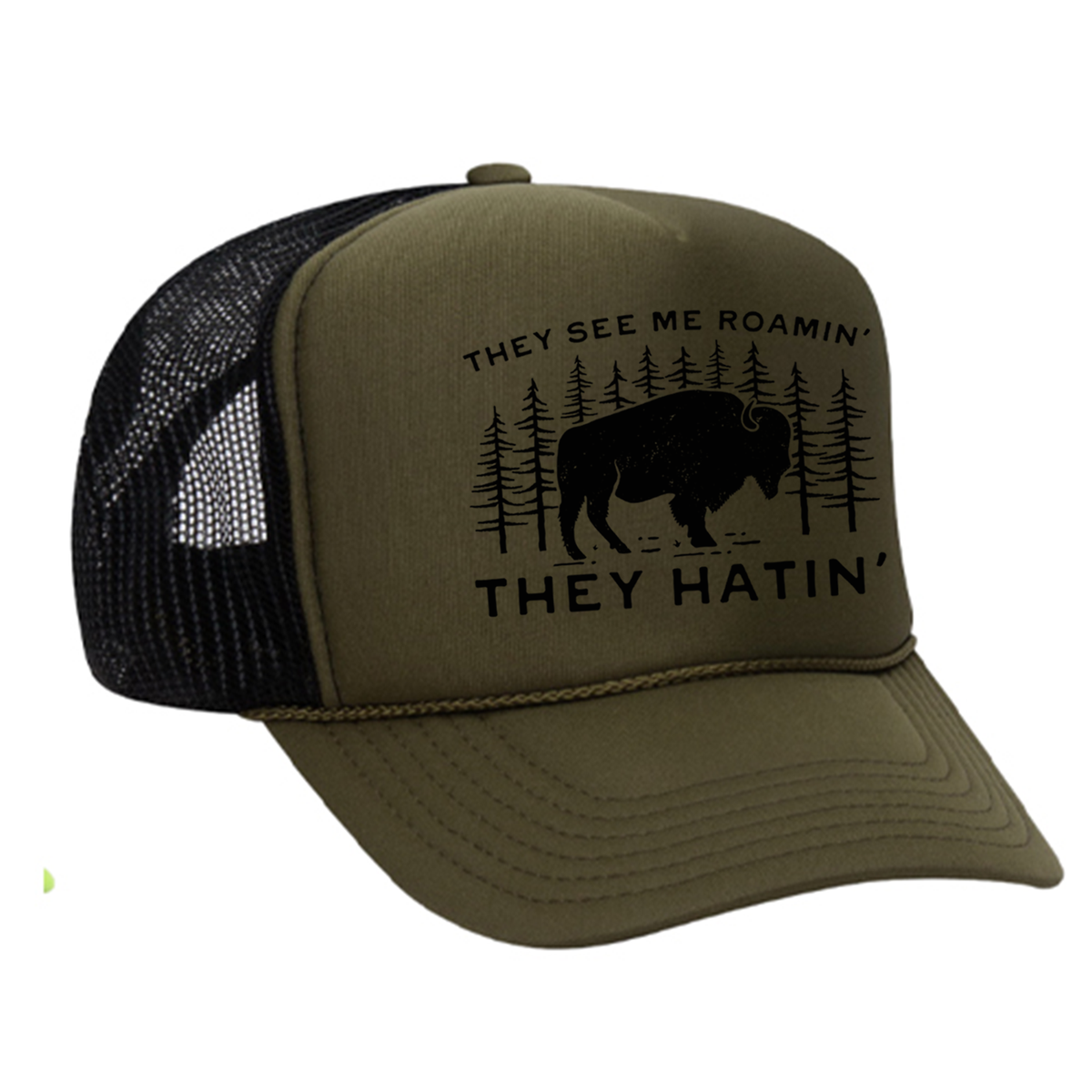 They See Me Roamin' Foam Trucker Hat