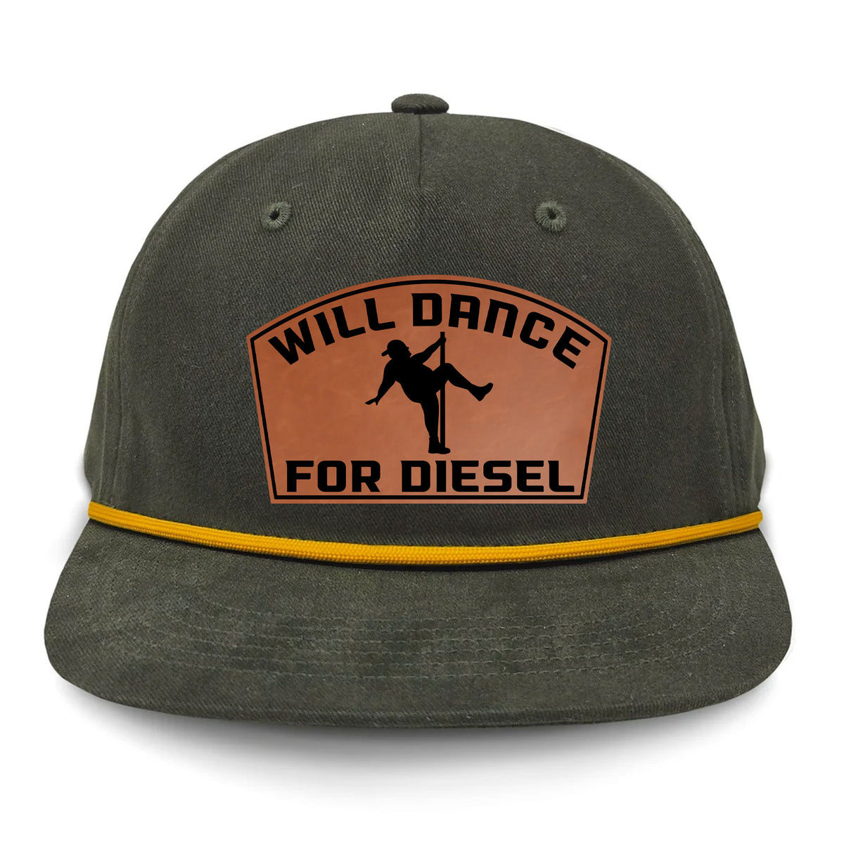 Will Dance For Diesel Patch Hat