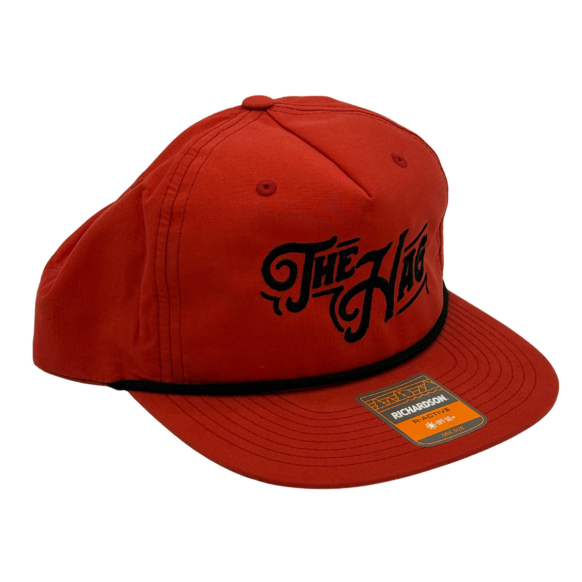 The Hag Embroidered Flat Bill Hat