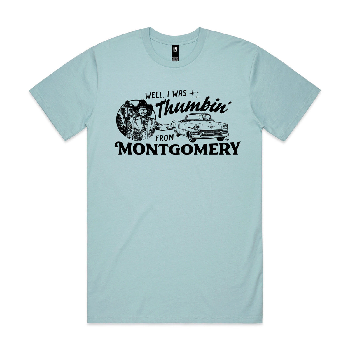 Thumbin' From Montgomery Premium Tee