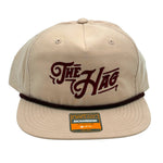 The Hag Embroidered Flat Bill Hat