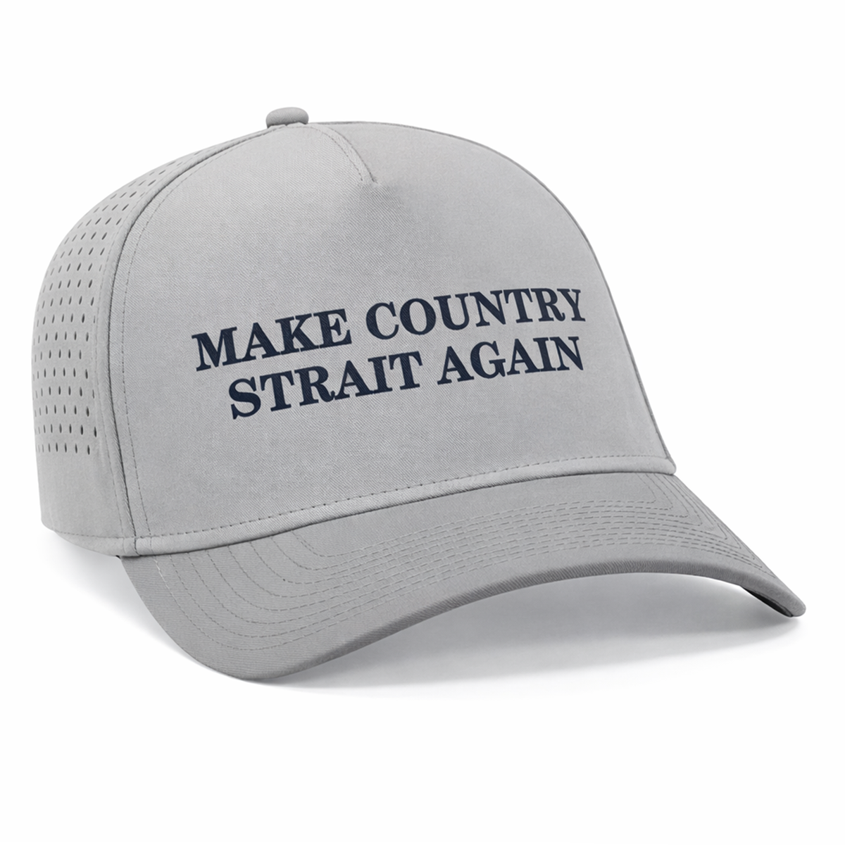 Make Country Strait Again Performance Embroidered Hat