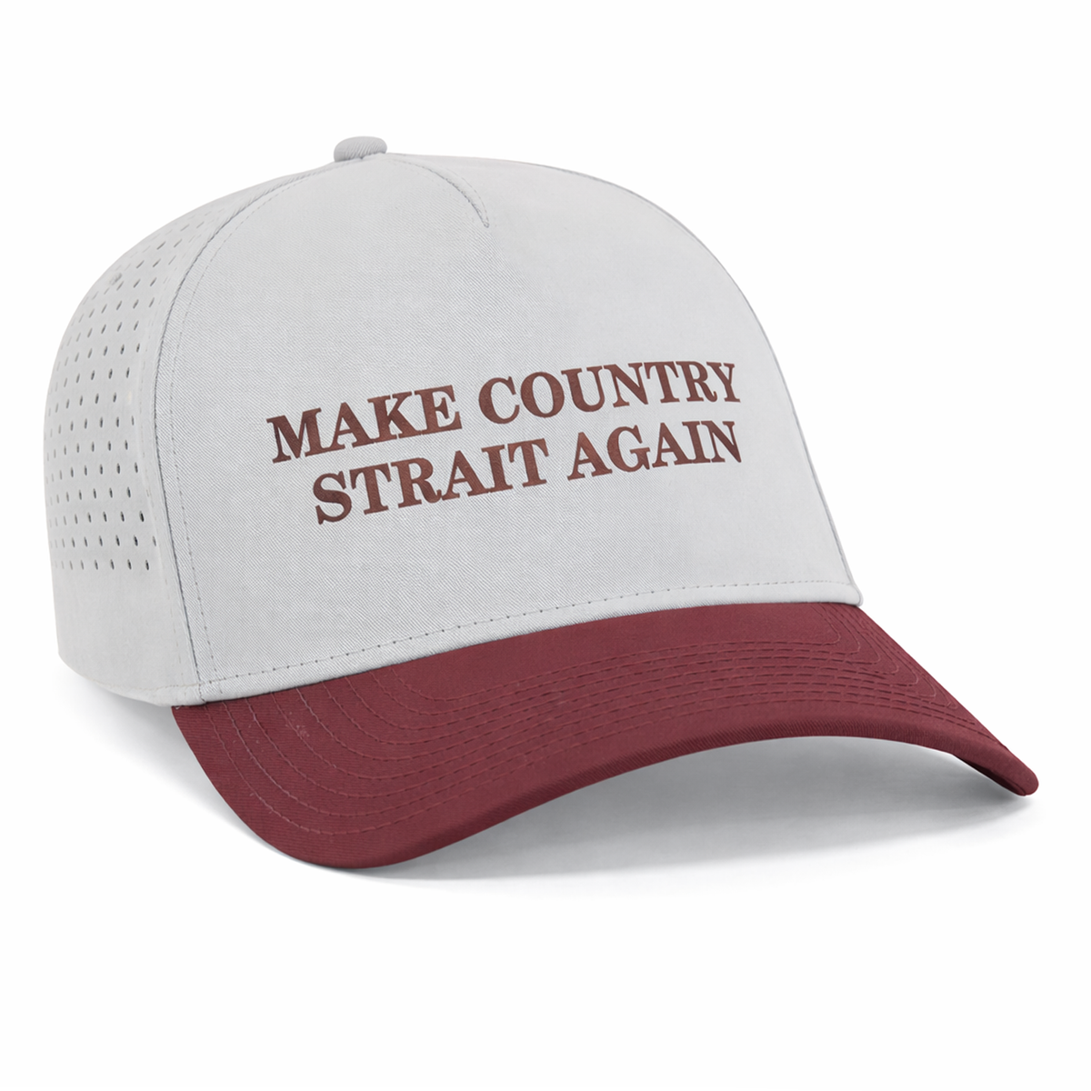 Make Country Strait Again Performance Embroidered Hat