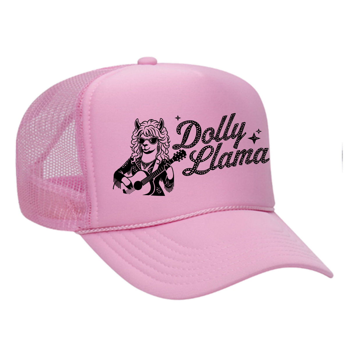 Dolly Llama Foam Trucker Hat