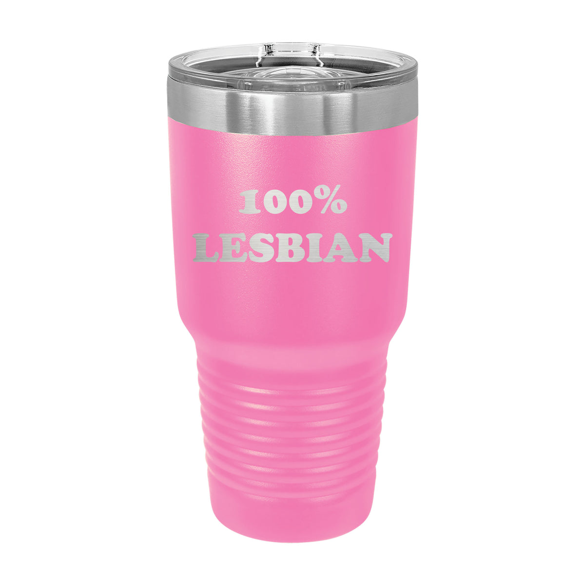 100% Lesbian 30oz Tumbler