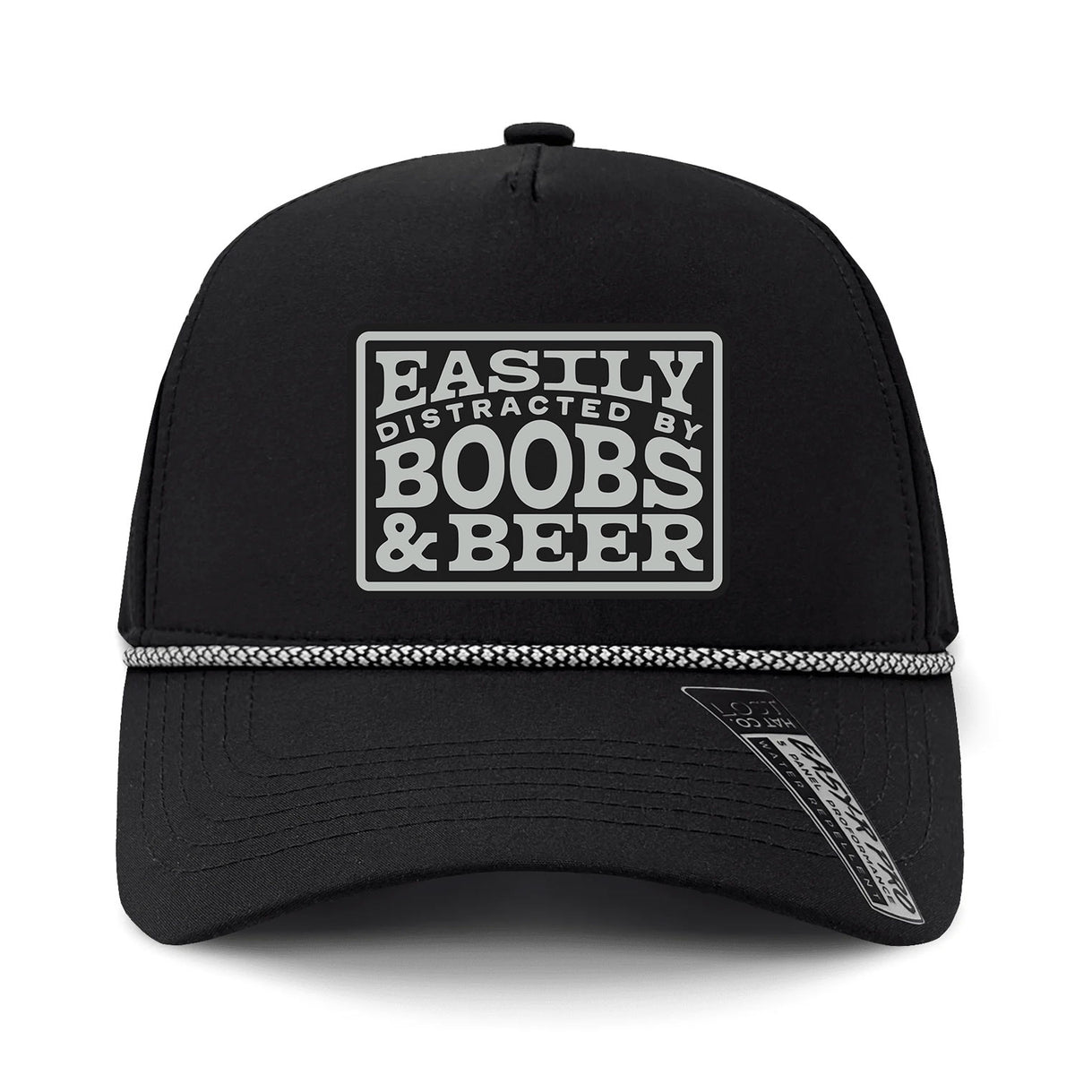 Easily Distracted By Boobs & Beer Patch Hat