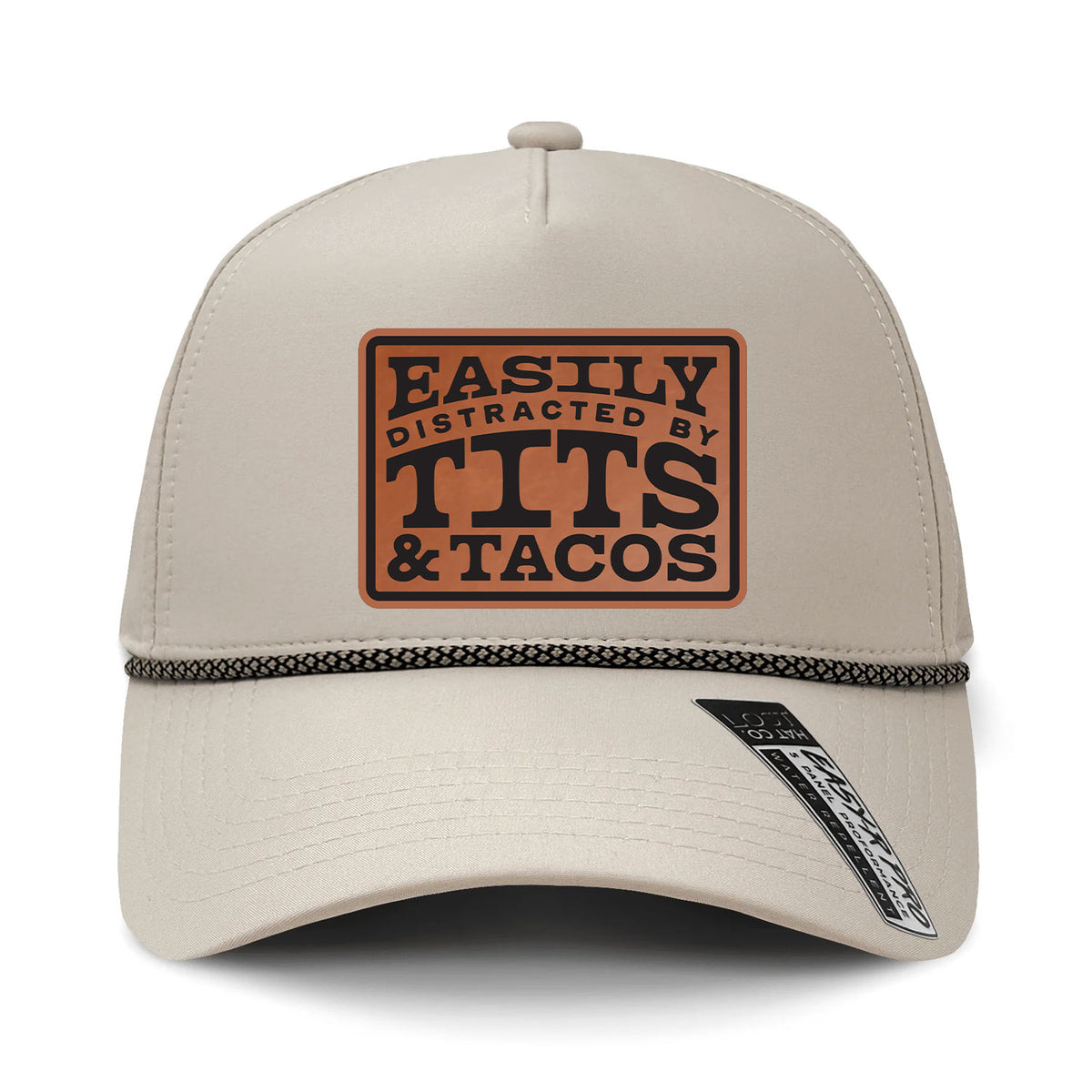 Easily Distracted By Tits & Tacos Patch Hat