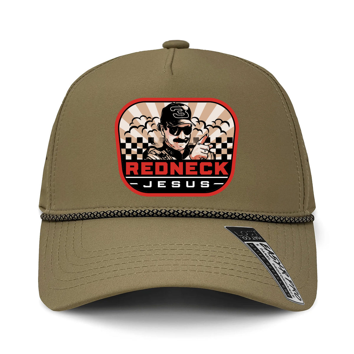 Redneck Jesus Patch Hat
