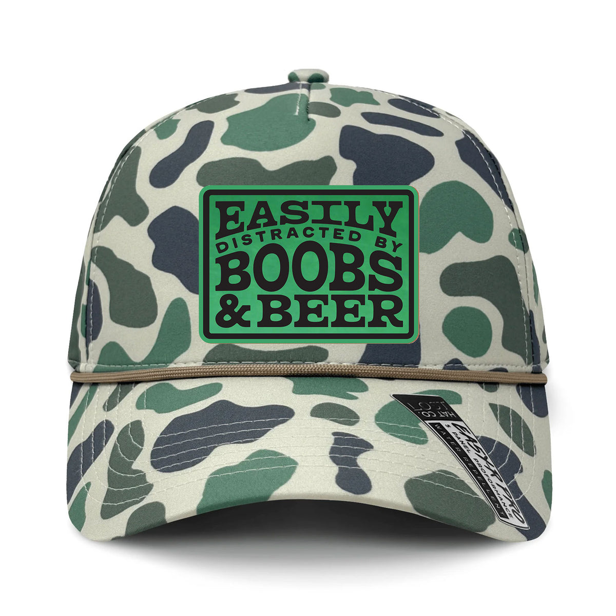 Easily Distracted By Boobs & Beer Patch Hat