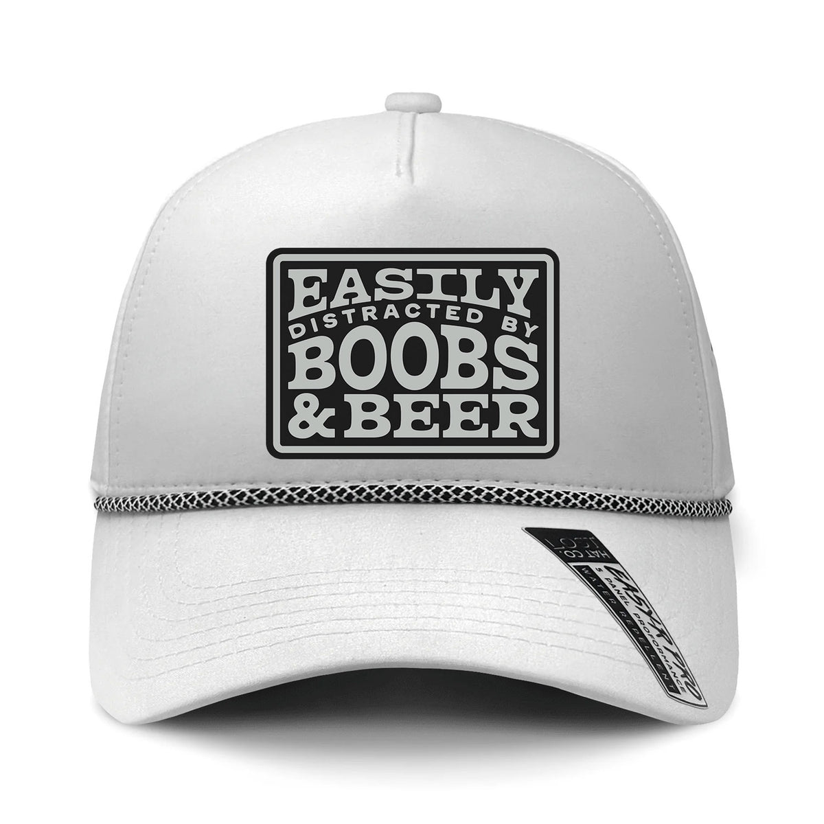 Easily Distracted By Boobs & Beer Patch Hat