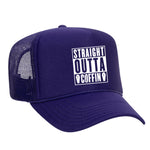 Straight Outta Coffin Foam Trucker Hat
