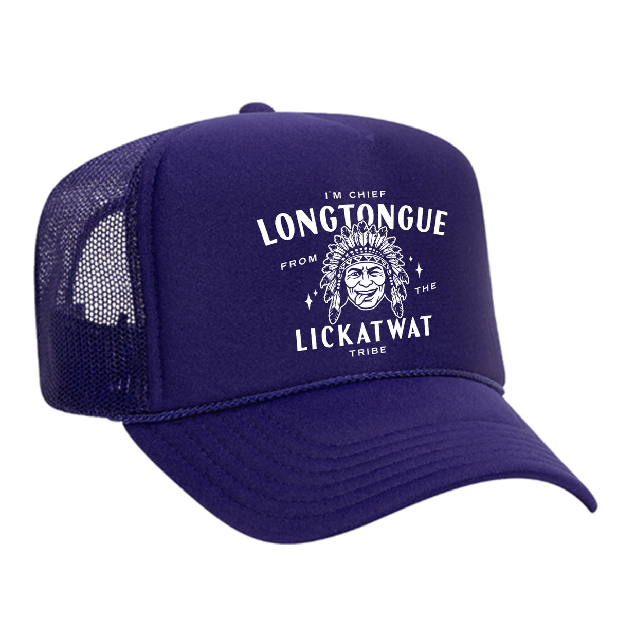 Chief Longtongue Foam Trucker Hat