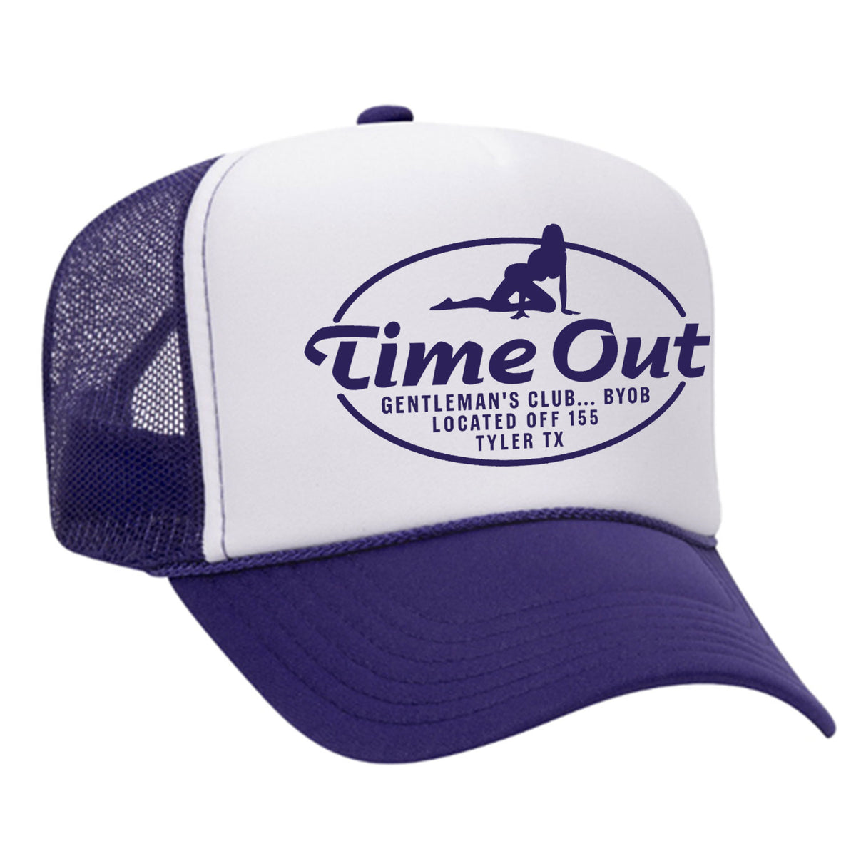 Time Out Gentleman's Club Foam Trucker Hat