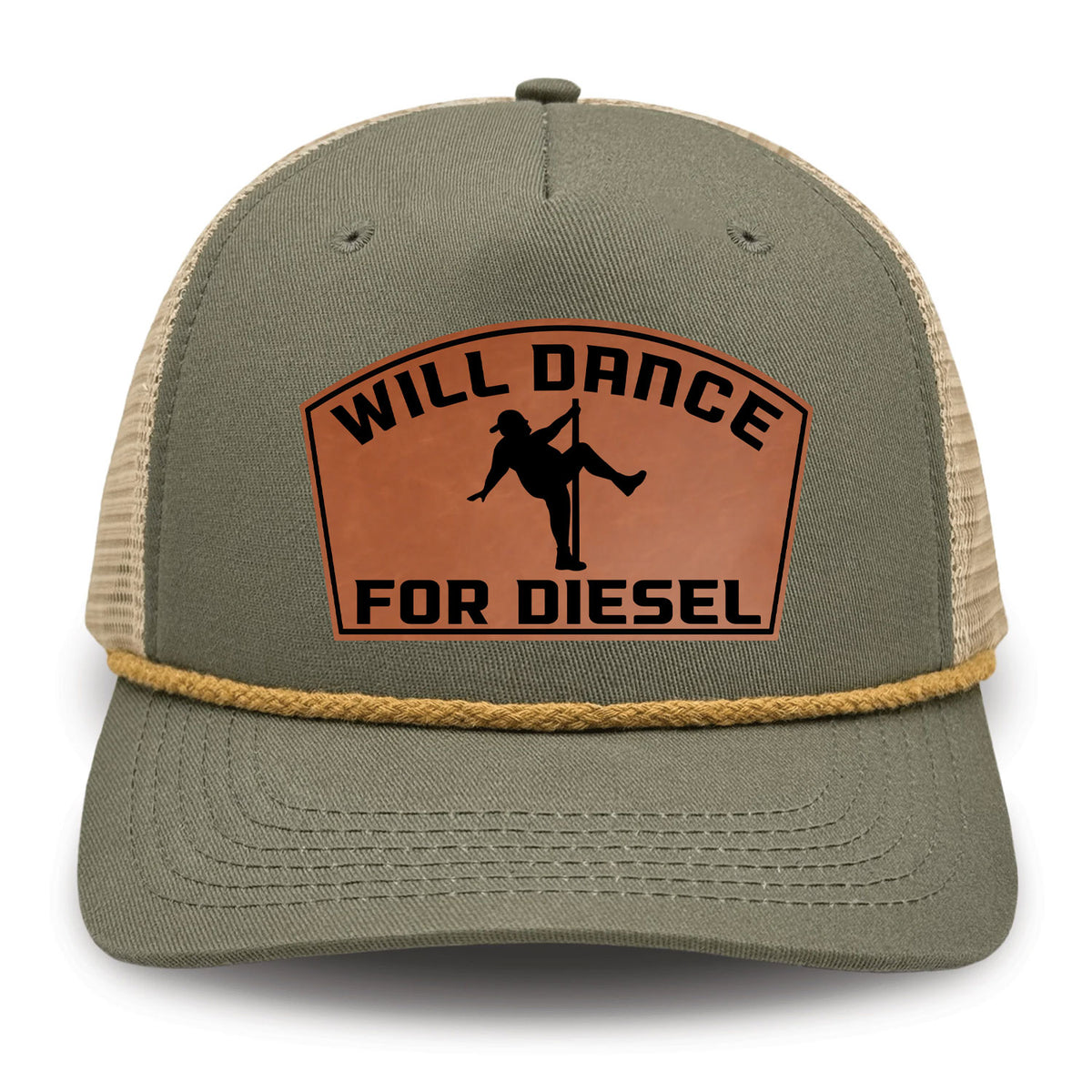 Will Dance For Diesel Ranchero Patch Hat