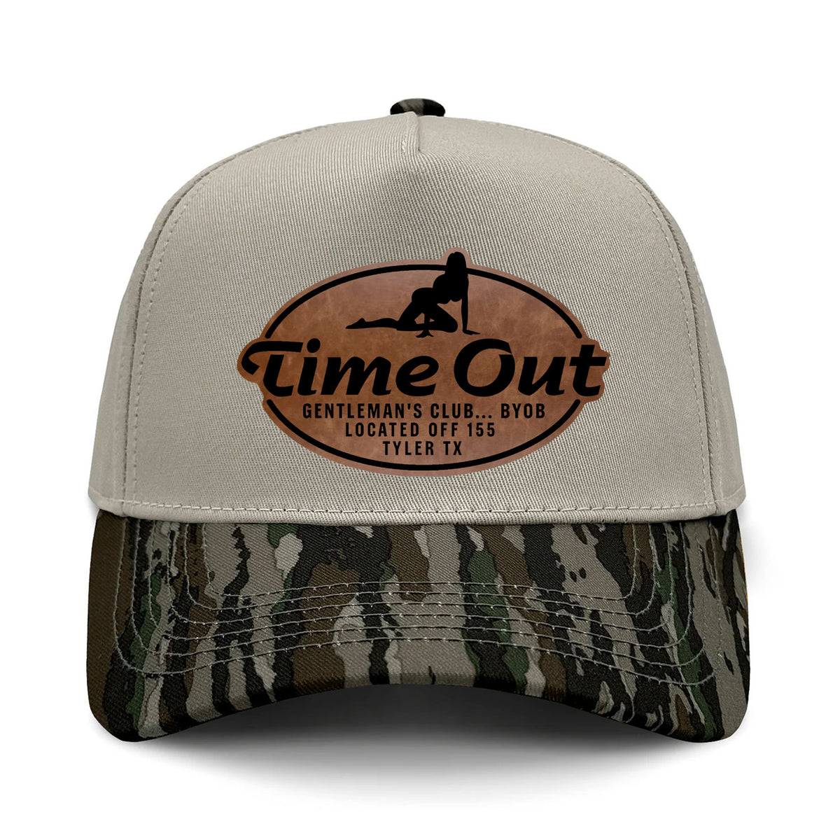 Time Out Gentleman's Club 5-Panel Hybrid Camo Hat