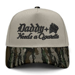 Daddy Needs A Cig Embroidered Camo Hat