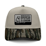 Choked A Cougar 5-Panel Hybrid Camo Hat