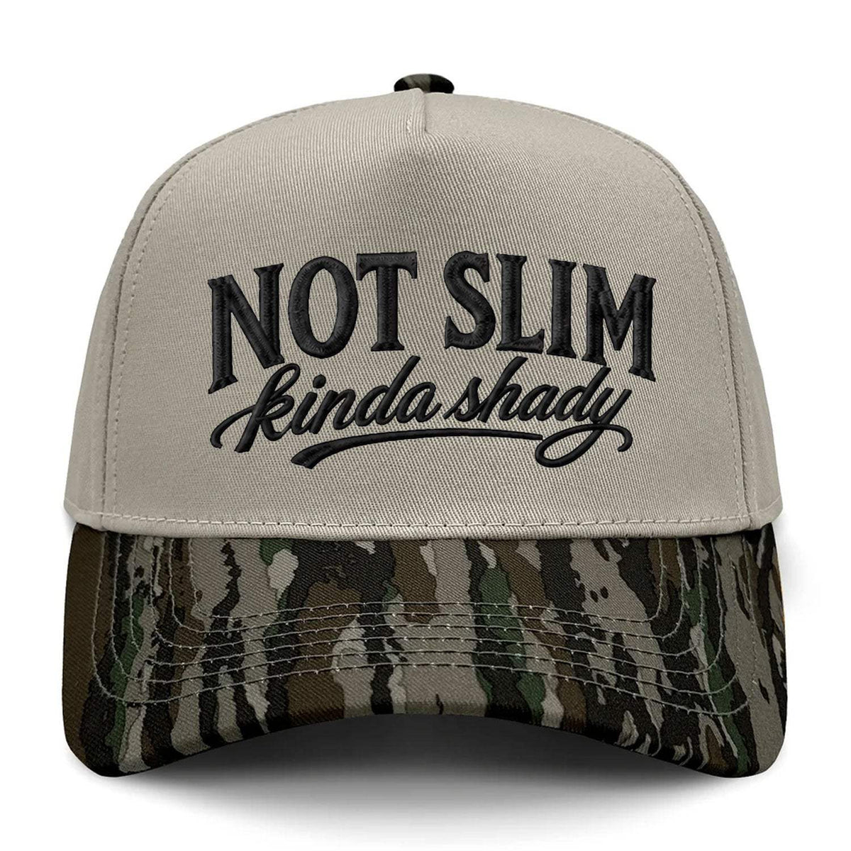 Not Slim Kinda Shady Embroidered Hat - Realtree