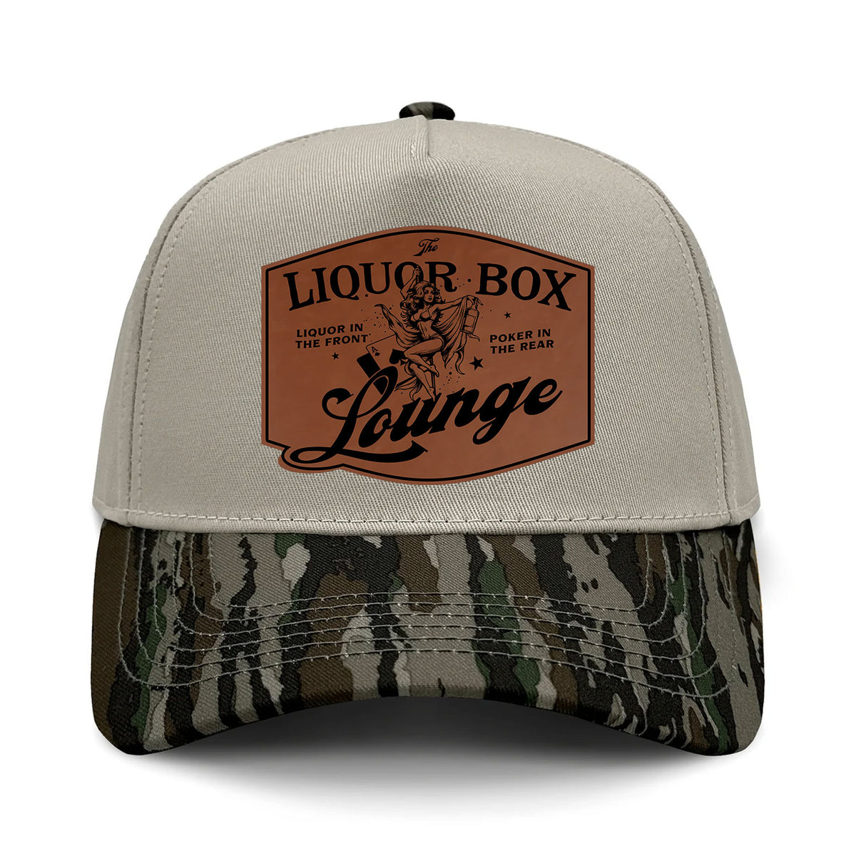 The Liquor Box Lounge Hybrid Camo Hat