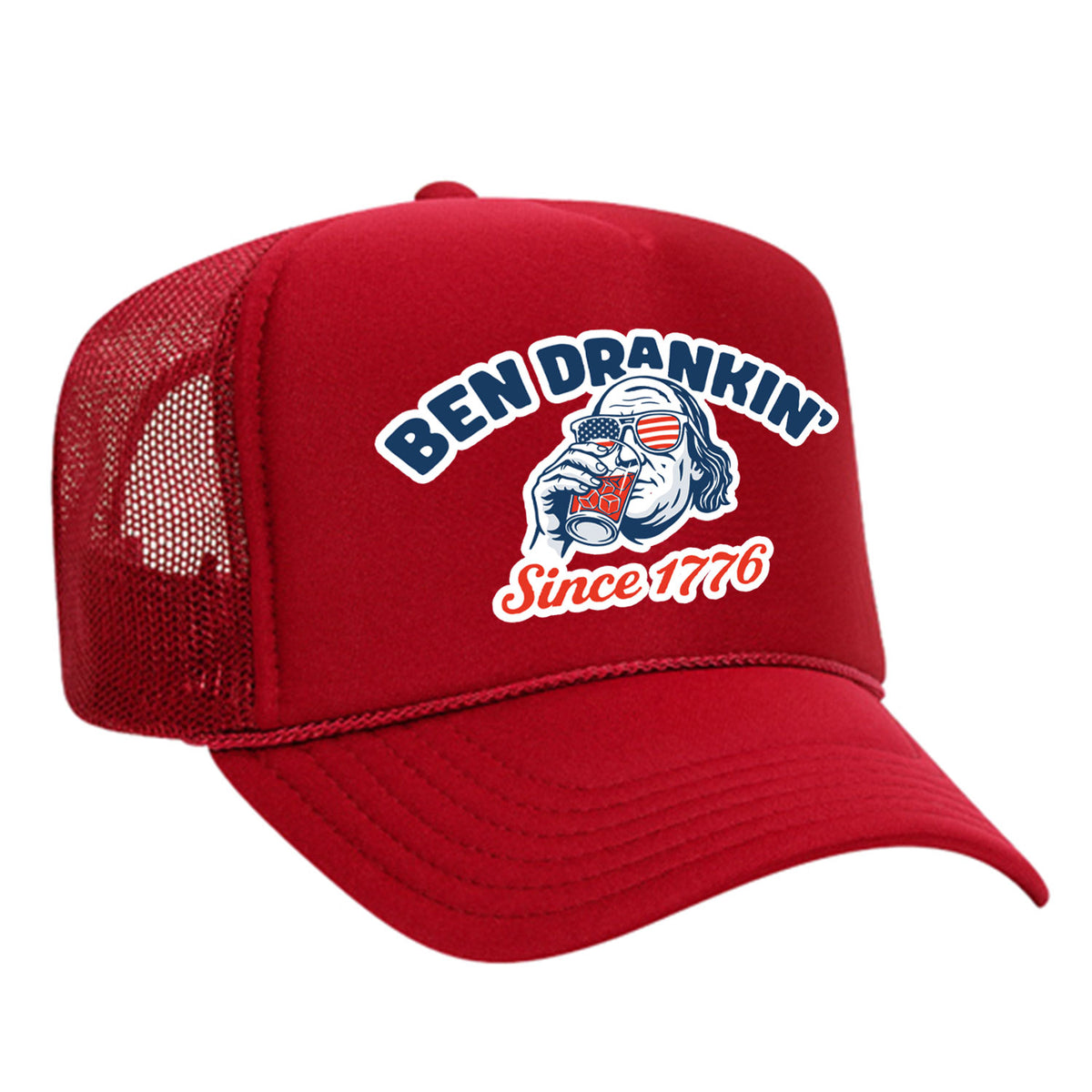 Ben Drankin' Foam Trucker Hat