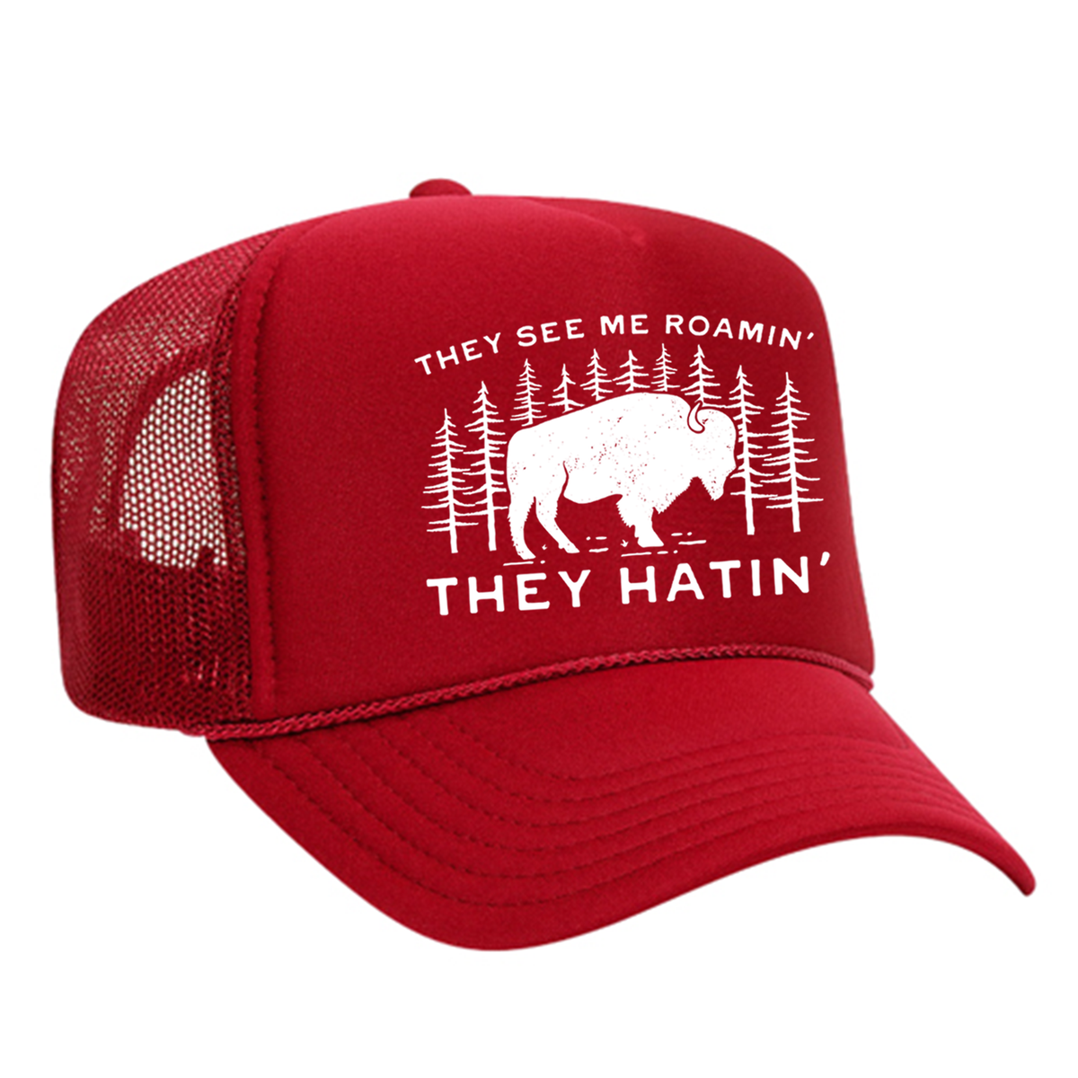 They See Me Roamin' Foam Trucker Hat