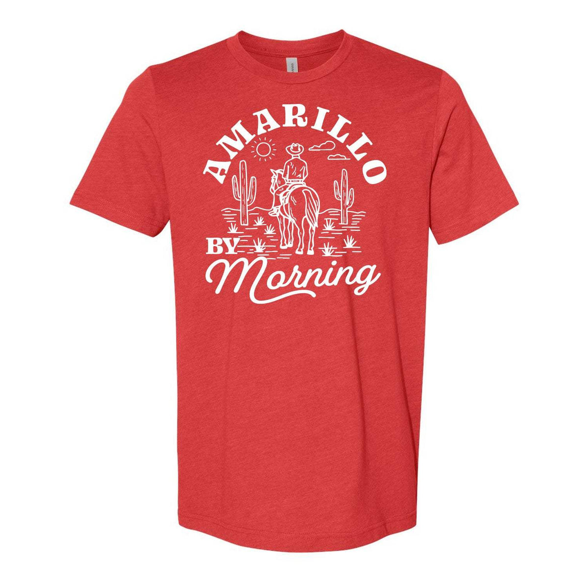 Amarillo By Morning Tee - Red