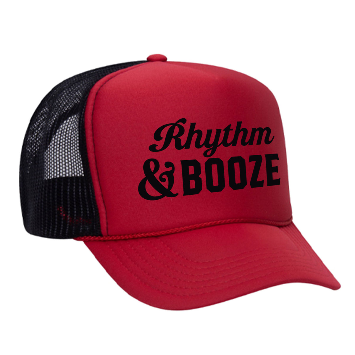 Rhythm & Booze Foam Trucker Hat