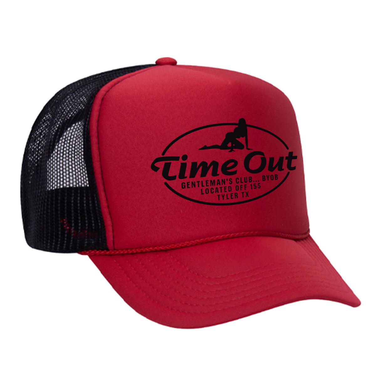 Time Out Gentleman's Club Foam Trucker Hat