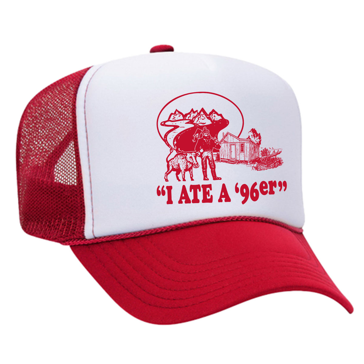 I Ate A 96'er Foam Trucker Hat