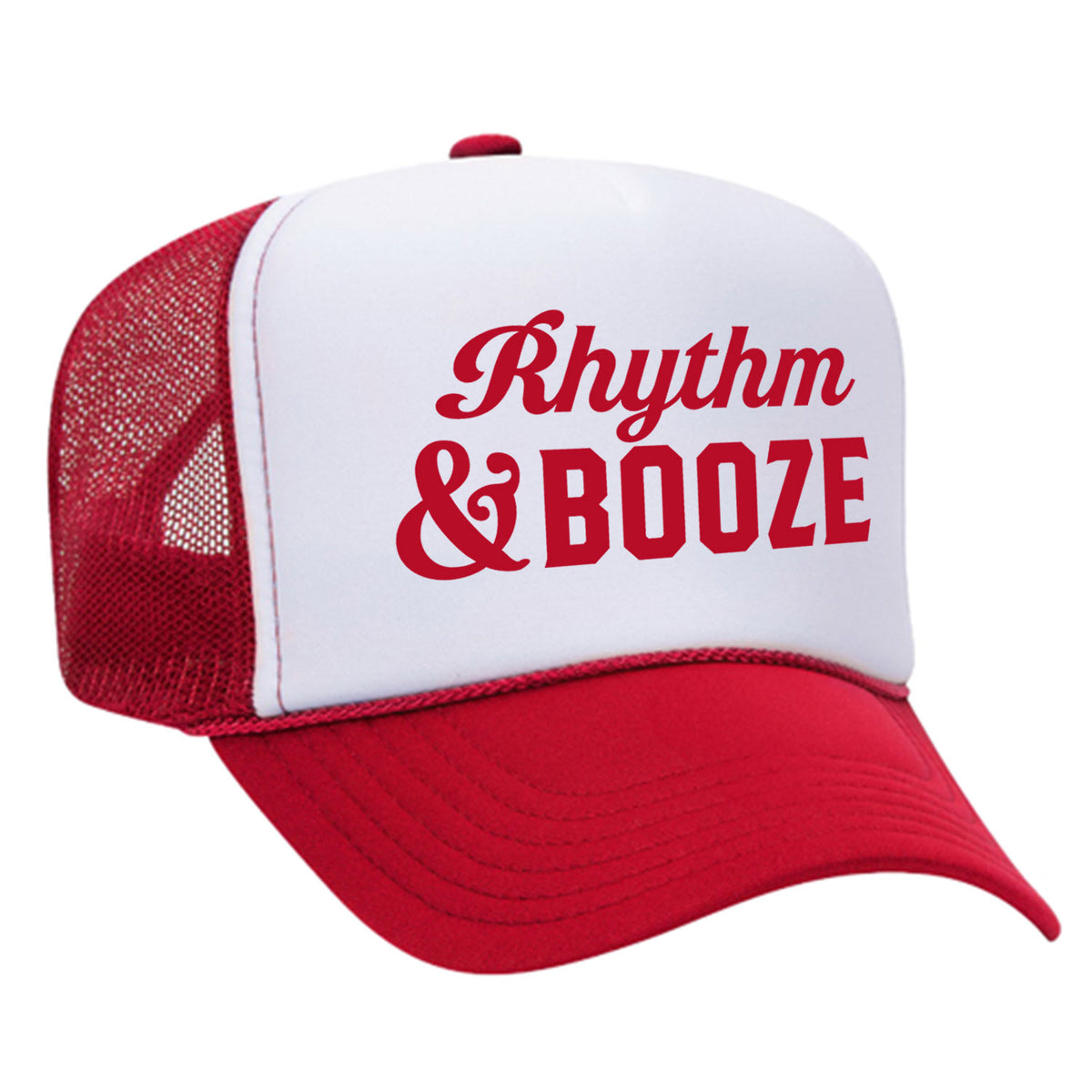Rhythm & Booze Foam Trucker Hat