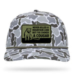 Choked A Cougar Camo Patch Hat