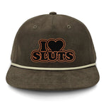 I Love Sluts Flat Bill Rope