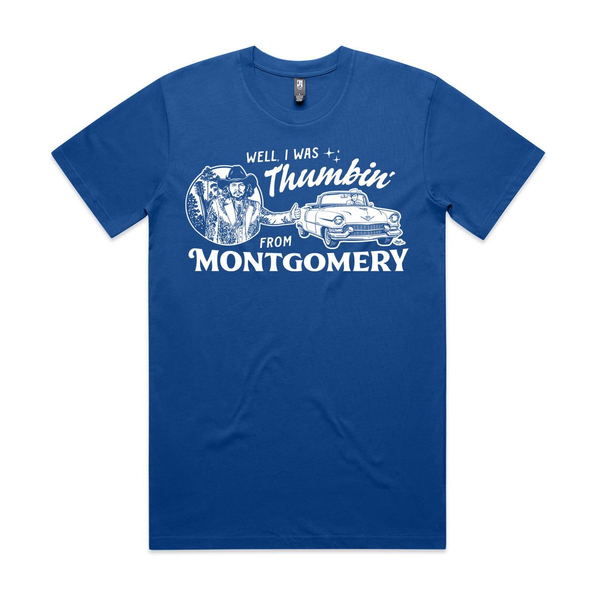 Thumbin' From Montgomery Premium Tee